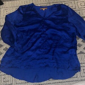Elegant Blue Women's Top